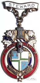 Знак STEWARD ROYAL MASONIC INSTITUTION FOR GIRLS. – Королевский Масонский благотворительный институт для девочек