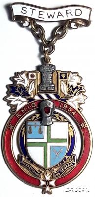 Знак STEWARD ROYAL MASONIC INSTITUTION FOR GIRLS. – Королевский Масонский благотворительный институт для девочек