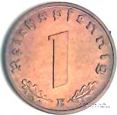 1 рейхспфеннинг 1938 г. (Е)