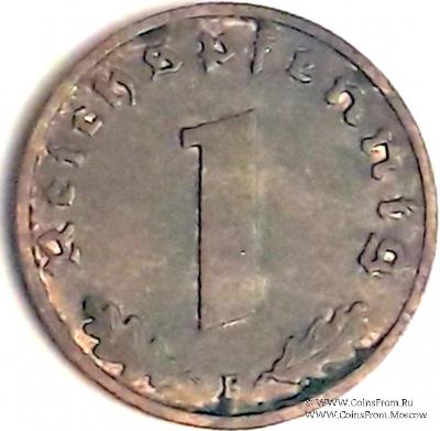 1 рейхспфеннинг 1940 г. (F)
