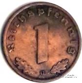 1 рейхспфеннинг 1939 г. (G)
