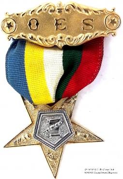 Знак руководительницы. Орден Восточной Звезды –The Order of the Eastern Star.