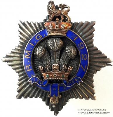 Знак RMIG 1927. STEWARD ROYAL MASONIC INSTITUTION FOR GIRLS – Королевский Масонский институт для девочек.