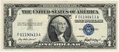 1 доллар США 1957 г. (One Dollar)