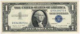 1 доллар США 1957 г. (One Dollar)