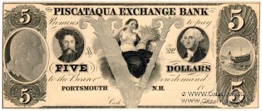 5 долларов США 1840-1860 гг.