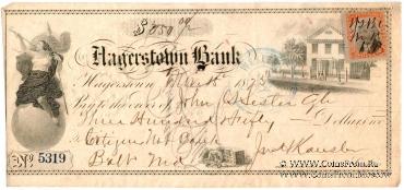 Банковский чек 1873 г.