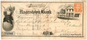 Банковский чек 1869 г.