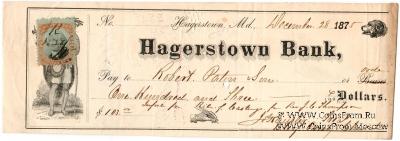 Банковский чек 1875 г.