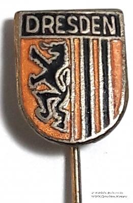 Значок Дрезден ГДР. Германия
