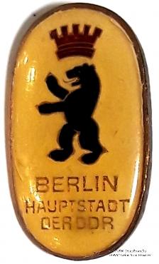 Значок Берлин столица ГДР. Германия