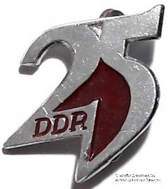 Значок 25 лет ГДР. Германия