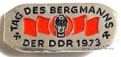 Значок День шахтёра ГДР. Германия