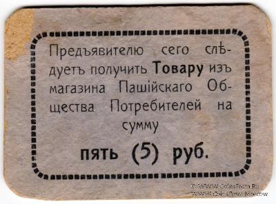 5 рублей 1918 г. (Пашия)