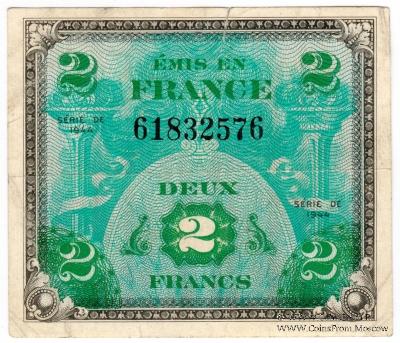 2 франка 1944 г.