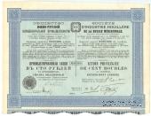  Акция общества Южно-Русской каменноугольной промышленности 1912 г.