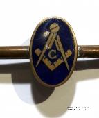 Заколка для галстука с символикой..