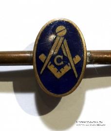 Заколка для галстука с символикой..