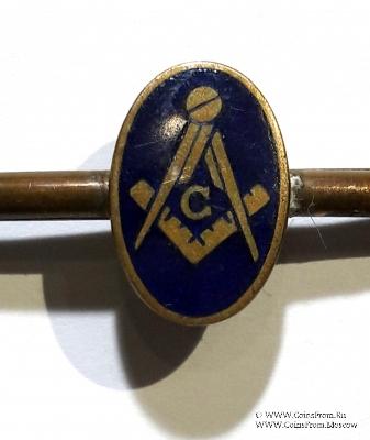 Заколка для галстука с символикой..