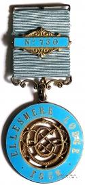 Юбилейный знак 100-летие Ложи (ELLESMERE LODGE № 730).
