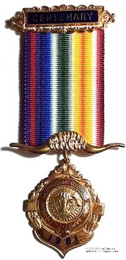 Знак 100-летие Ложи 