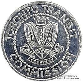 Жетон транспортный. Канада.