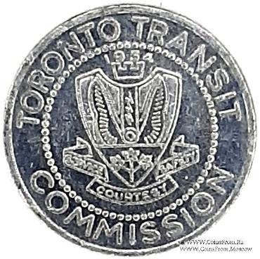 Жетон транспортный. Канада.