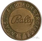 Жетон игровой, Швеция.