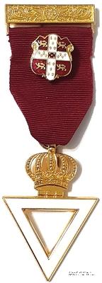 Знак члена Ордена Царственных и Избранных Мастеров 