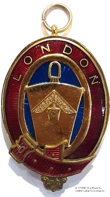 Знак Прошлый Провинциальный Великий Мастер Лондонский Ранг.