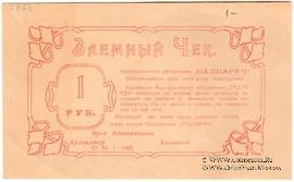 1 рубль 1923 г. (Николаев)