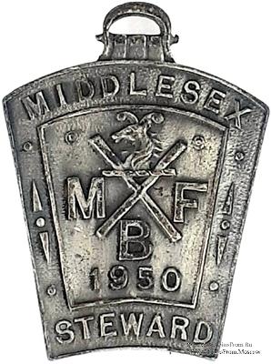 1950. Знак STEWARD Mark Benevolent Fund. 