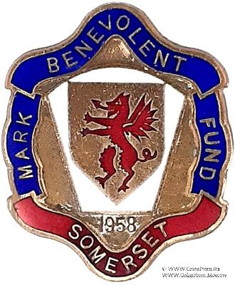 1958. Знак STEWARD Mark Benevolent Fund. 