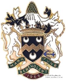 1966. Знак STEWARD Mark Benevolent Fund. 