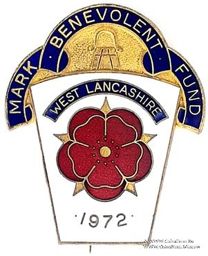 1972. Знак STEWARD Mark Benevolent Fund. 