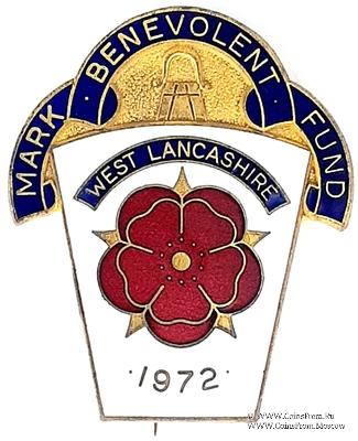 1972. Знак STEWARD Mark Benevolent Fund. 