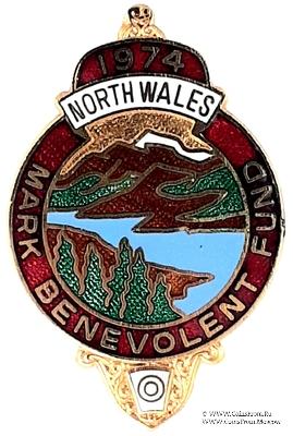 1974. Знак STEWARD Mark Benevolent Fund. 