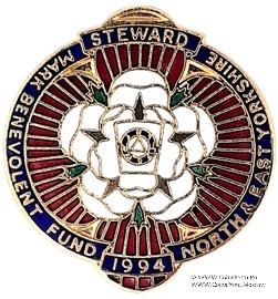 1994. Знак STEWARD Mark Benevolent Fund. 