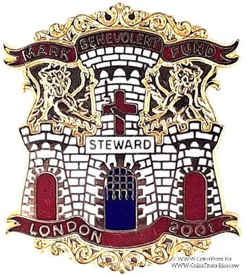 2001. Знак STEWARD Mark Benevolent Fund. 