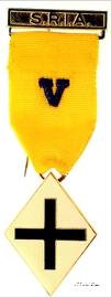 Знак V степени Розенкрейцерского общества Англии.