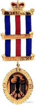 Знак Провинциальной Ложи RAOB в  Западной Германии