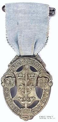 Знак RMIB 1944. STEWARD ROYAL MASONIC INSTITUTION FOR BOYS.  – Королевский Масонский институт для мальчиков.