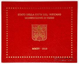 Набор монет Ватикан 2015 г.