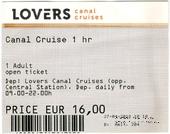 Билет на речной круиз 2018 г. 