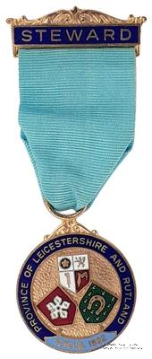 Знак RMIB 1982. STEWARD ROYAL MASONIC INSTITUTION FOR BOYS. – Королевский Масонский институт для мальчиков.