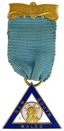 Знак Объединённого  Древнего Ордена Друидов (United Ancient Order of Druids)