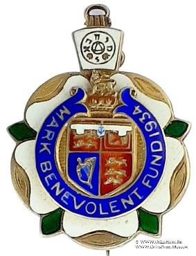 1934. Знак STEWARD Mark Benevolent Fund. 