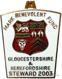 2003. Знак STEWARD Mark Benevolent Fund. 