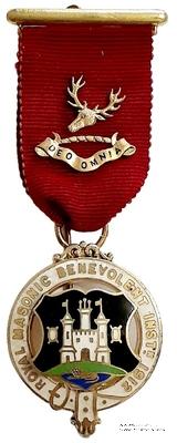 Знак RMBI 1912 STEWARD ROYAL MASONIC BENEVOLENT INST.  – Королевский Масонский Благотворительный институт