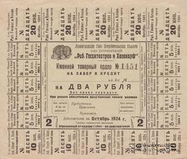 2 рубля 1924 г. (Ленинград)